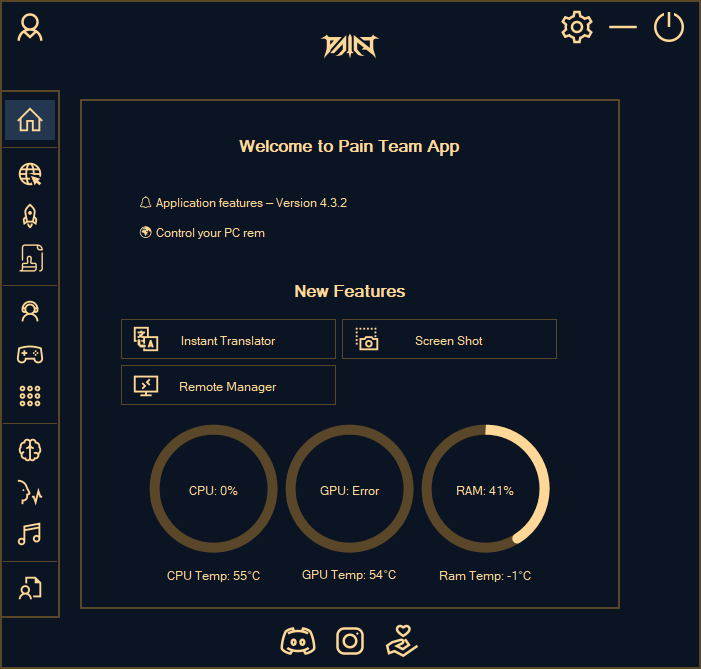 Pain Team App