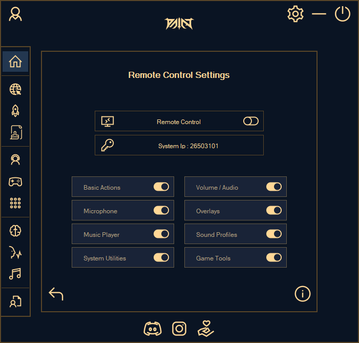 System Remote From Site