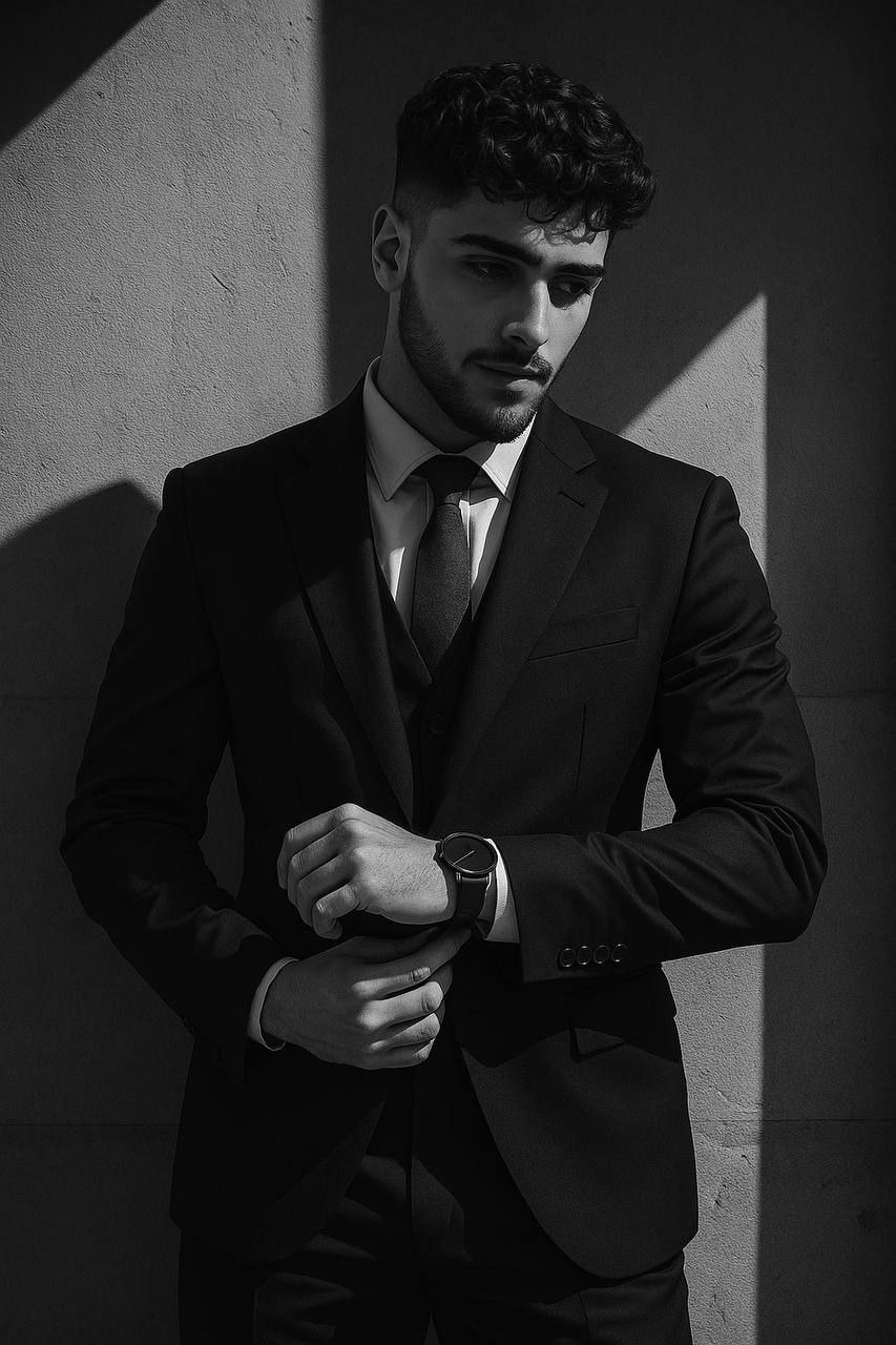 Black & White Boy