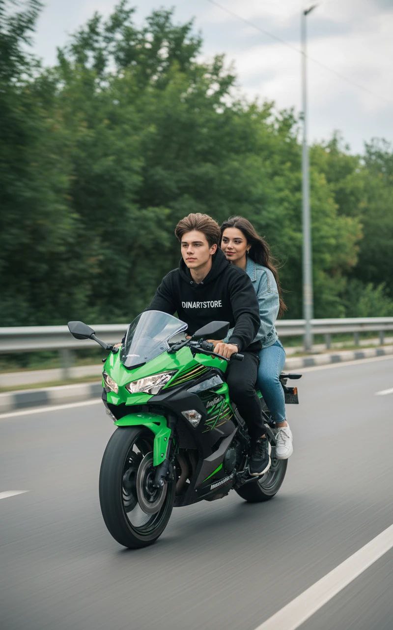 Cars & Motorcycle Couple