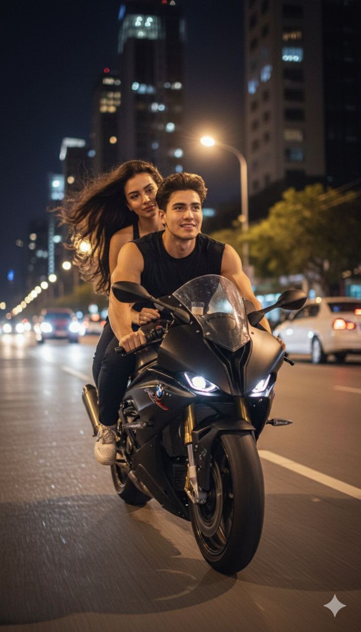 Cars & Motorcycle Couple